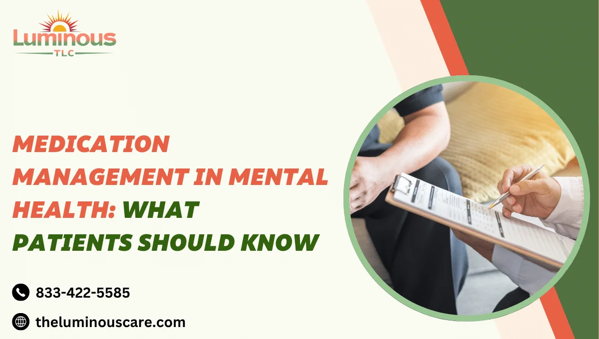 Medication Management in Mental Health: What Patients Should Know